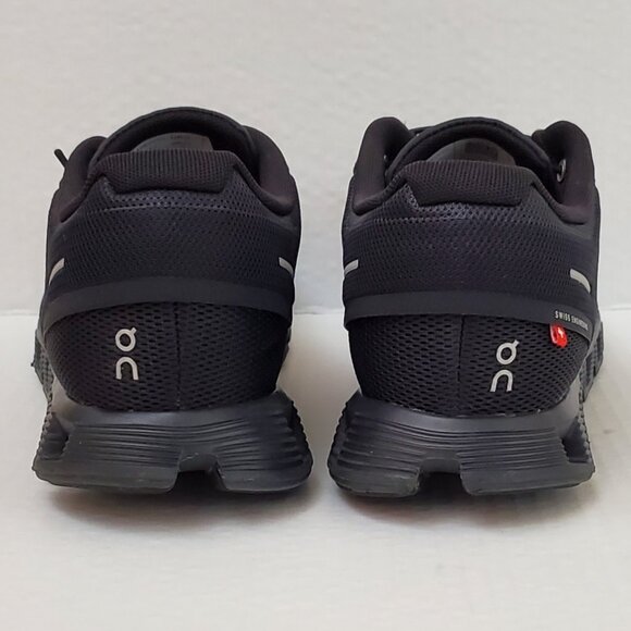 ON CLOUD 5 Cloudtec Womens Size 10 Black Running Trail Speed Lace Shoes 59.98905 - Picture 9 of 11